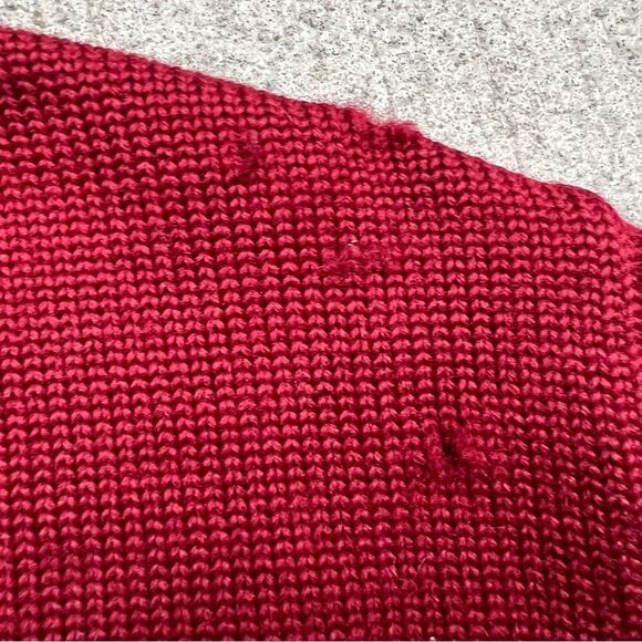 Vintage 1960s Wool Letterman Sweater Men's S - Picture 5 of 7